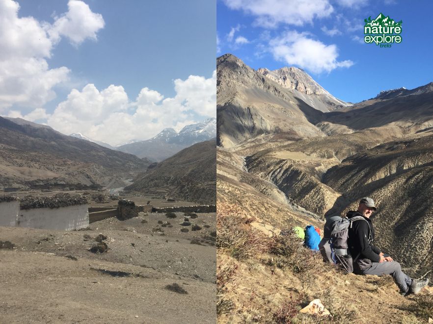 Landscape of Upper Mustang